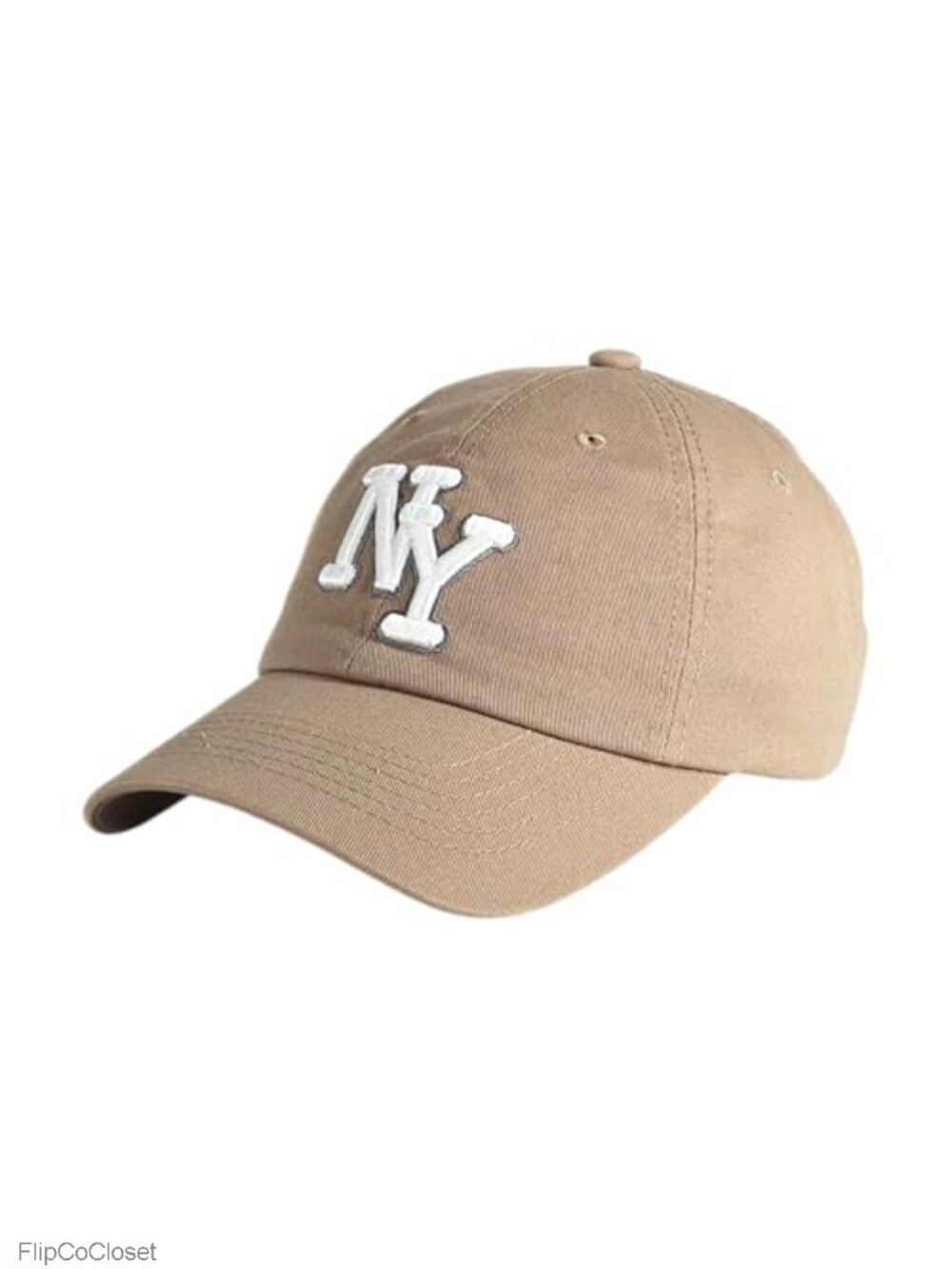 3D Embroidered Dad Hat NY Baseball Cap Unisex Cotton Adjustable